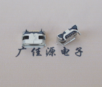 上海Micro USB接口 usb母座 定义牛角7.2x4.8mm规格尺寸