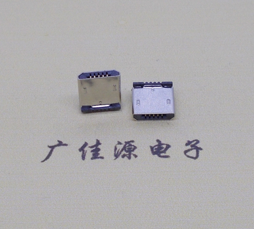上海micro usb 5p公头 短体插板H=5.9立插